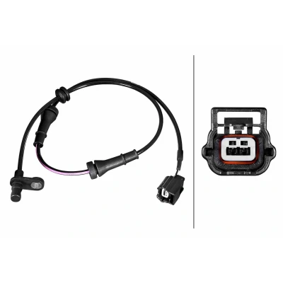 Billede af HELLA 6PU 358 217 581 ABS Sensor Hall princip 2 734