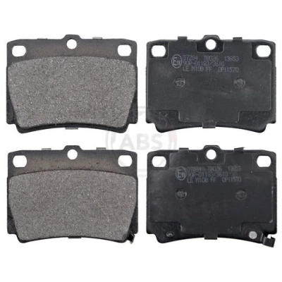Billede af A.B.S. 37284 Bremseklodser med akustisk advarsel for slid MITSUBISHI: Pajero 2, Sport 1 SUV