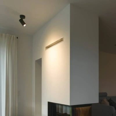 Billede af SLV Asto Tube loftspot, GU10, 1 lyskilde, sort