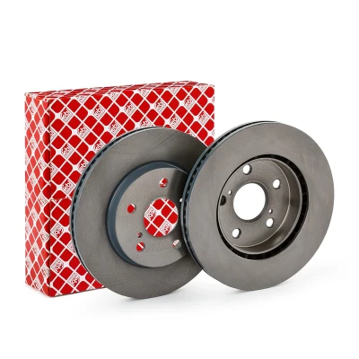 Billede af FEBI BILSTEIN 181239 Bremseskiver foraksel 282 25 5 114,3 indvendigt ventileret coatet TOYOTA: Corolla XII Stationcar, Hatchback
