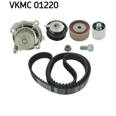 Billede af SKF VKMC 01220 Vandpumpe + Tandremssæt med pakninger 145 VOLKSWAGEN: Touran I, Golf 5, AUDI: A4 B6 Avant, A3 Sportback, Sedan