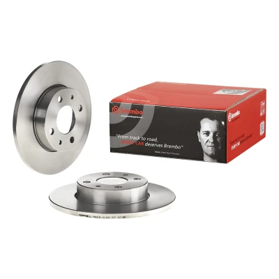 Billede af BREMBO 08.4917.10 Bremseskiver 240 11 4 fuldstændigt med skruer ALFA ROMEO: 155