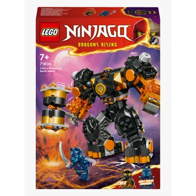 Billede af LEGO Ninjago 71806 Coles jord elementrobot