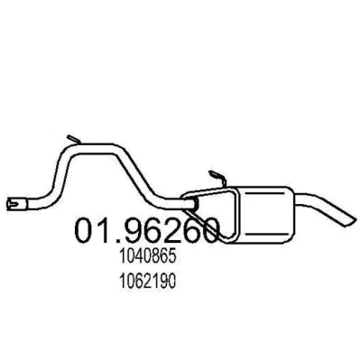Billede af MTS 01.96260 Lydpotte 1390