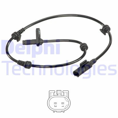 Billede af DELPHI SS20552 ABS sensor aktiv 700 MERCEDES BENZ: E klasse T modell, Sedan