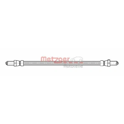 Billede af METZGER 4112534 Bremseslange 360 M10 x 1 FORD: Capri III