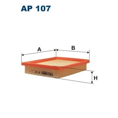 Billede af FILTRON AP 107 Luftfilter 40 163 205 Filterindsats
