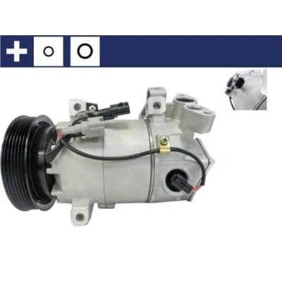 Billede af MAHLE ORIGINAL ACP 606 000S Kompressor VCS14EC 12V PAG 100 YF R1234yf, R134a med tætningsring RENAULT: Clio 4