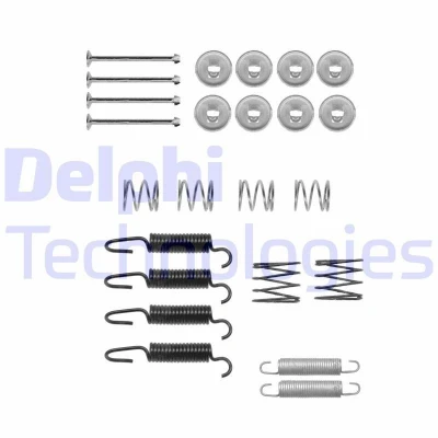 Billede af DELPHI LY1312 Tilbehørssæt, parkeringsbremsebakker TOYOTA: RAV4 II SUV, Supra III, Land Cruiser Prado 90, LEXUS: LS II, GS I