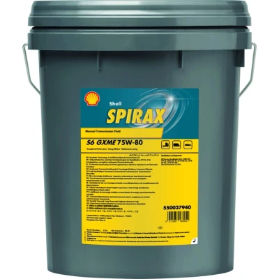 Billede af SHELL Spirax S6 GXME 550027940 Gearolie 75W 80 Fuldsyntetisk olie 20 RENAULT: Clio 4, MEGANE 3 Grandtour, TWINGO 2, MERCEDES BENZ: C klasse T modell