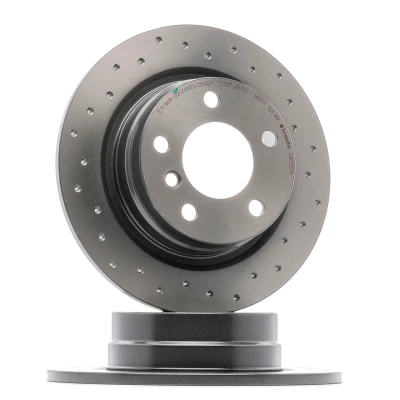 Billede af BREMBO 08.C115.1X Bremseskiver 290 11 5 fuldstændigt, hullet coatet højkarboniseret med skruer BMW: 1 Hatchback, 2 Coupe