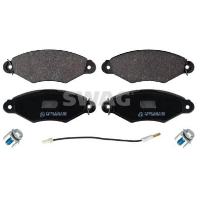 Billede af SWAG 60 91 6441 Bremseklodser foraksel Inkl. slidadvarselskontakt CITROËN: Xsara Coupe, Hatchback