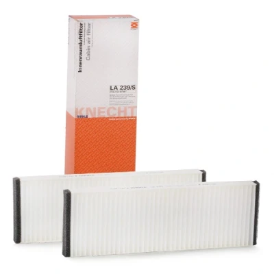 Billede af MAHLE ORIGINAL LA 239/S Kabinefilter Partikelfilter 306,5 99 30,0 AUDI: A3 Sportback, A6 C6 Avant, C7 Sedan, TOYOTA: Land Cruiser 200