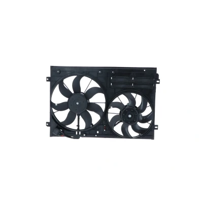 Billede af NRF 47400 Køleventilator 365 12 360 med kølerventilatorramme (karm) kontroldel VOLKSWAGEN: Touran I, Golf 5, Jetta 4, SKODA: Fabia 2