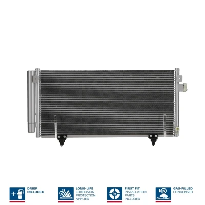Billede af NISSENS 940257 Kondensator med tørrer Aluminium 660 R 134a SUBARU: Forester IV