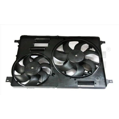 Billede af TYC 838 0009 Køleventilator 300 44+587 med kølerventilatorramme (karm) kontroldel VOLVO: XC60 I, V70 3