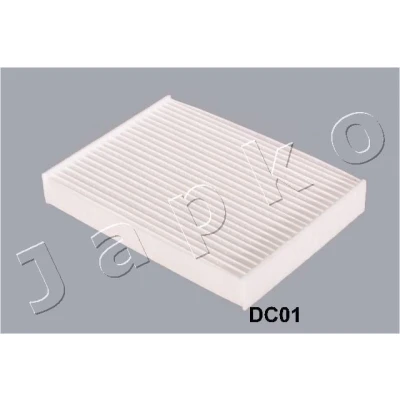 Billede af JAPKO 21DC01 Kabinefilter Partikelfilter, Filterindsats 250 180 35 DACIA: Lodgy, Dokker Stationcar, Express, RENAULT: Zoe, NISSAN: X Trail