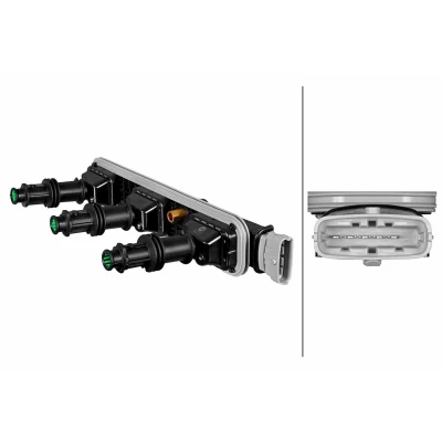 Billede af HELLA 5DA 358 290 381 Tændspole 5 polet Bloktændspole OPEL: Vectra C CC, Caravan, Sedan