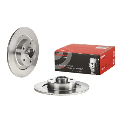 Billede af BREMBO 08.A826.37 Bremseskiver 300 11 5 fuldstændigt med hjullejesæt, ABS sensorring