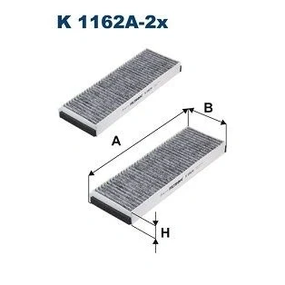 Billede af Filter, indvendig luft FILTRON K 1162A 2x
