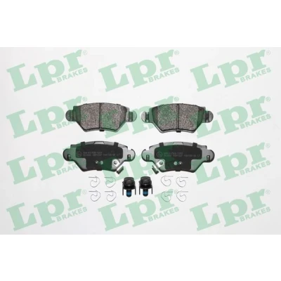 Billede af LPR 05P1227 Bremseklodser med skruer OPEL: Astra G CC, Zafira A, Corsa C Hatchback