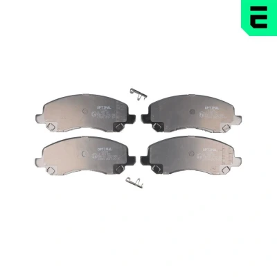 Billede af OPTIMAL BP 12284 Bremseklodser foraksel med akustisk advarsel for slid MITSUBISHI: ASX SUV, Lancer 7, 8 Limousine, CITROËN: C4 Aircross