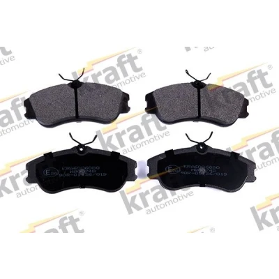 Billede af KRAFT 6006080 Bremseklodser foraksel CITROËN: Xsara Picasso, Berlingo / First I, Coupe, PEUGEOT: 206 SW, Partner I Combispace
