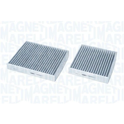 Billede af MAGNETI MARELLI 350208066570 Kabinefilter Filterindsats, Aktivkulfilter 158, 202 154 32 PEUGEOT: 208 I Hatchback, 207 SW, 2008 Stationcar