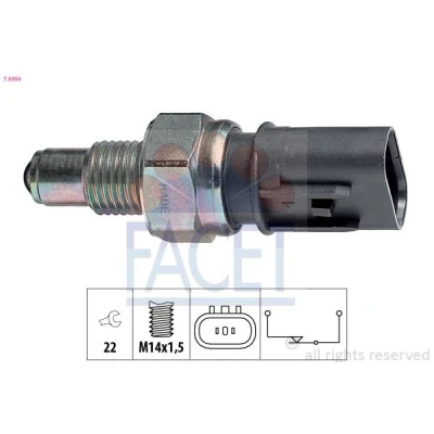 Billede af FACET 7.6084 Kontakt, baklygte Made in Italy OE Equivalent