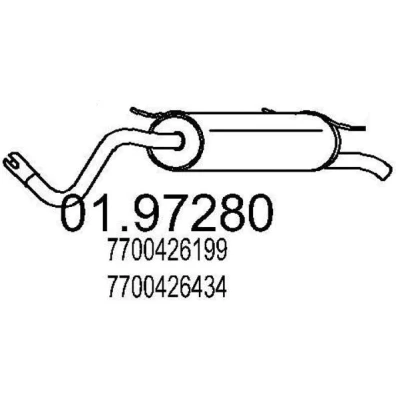 Billede af MTS 01.97280 Lydpotte 1360