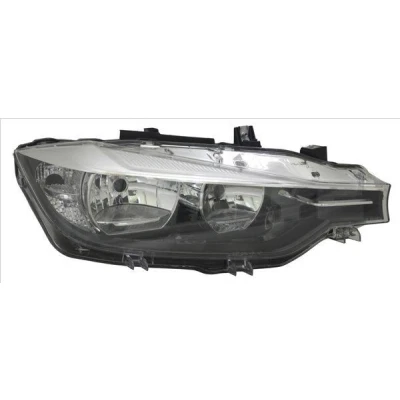 Billede af TYC 20 15667 05 2 Forlygter højre H7/H7, LED med kørelys til højrekørsel elektronisk motor, LED, uden kontroldel BMW: 3 Sedan