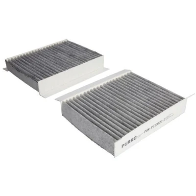 Billede af PURRO PUR PC1002C 2 Kabinefilter Aktivkulfilter 175 138 30 ALFA ROMEO: 156 Sportwagon, Sedan, 147