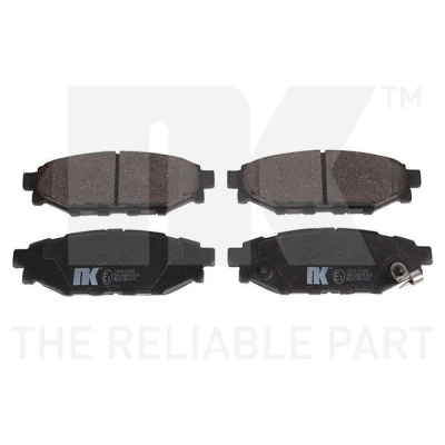 Billede af NK 224414 Bremseklodser med akustisk advarsel for slid anti knirke plade uden tilbehør SUBARU: Forester IV, Impreza III Hatchback, BRZ Coupe