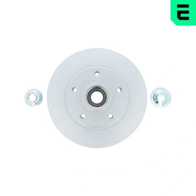 Billede af OPTIMAL 702976BS1 Bremseskiver 274 11 5/5 108 fuldstændigt coatet med integreret hjulleje, ABS sensor RENAULT: LAGUNA 2, GRAND SCENIC 2