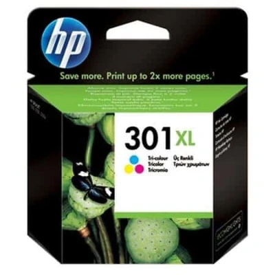 Billede af HP 301XL Tri Colour Original Blækpatron