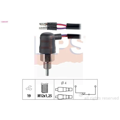 Billede af EPS 1.860.047 Kontakt, baklygte Made in Italy OE Equivalent