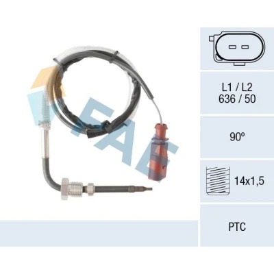 Billede af FAE 68090 Sensoren foran partikelfilter AUDI: A6 C6 Avant