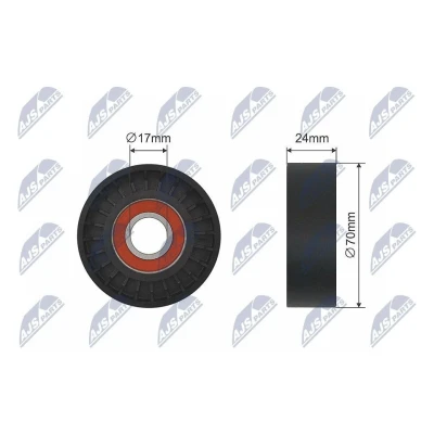 Billede af NTY RNK VW 014 Strammehjul VOLKSWAGEN: Polo V Hatchback, AUDI: Q3, SKODA: Fabia 2