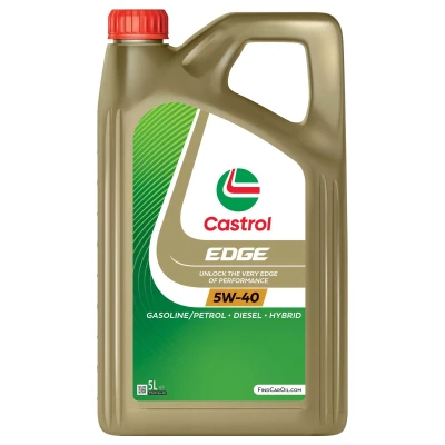 Billede af Castrol Motorolie Edge Benzin Diesel Hybrid 5W40 5 L