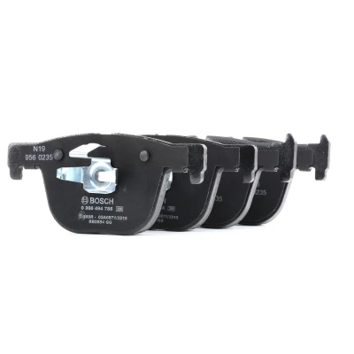 Billede af BOSCH 0 986 494 786 Bremseklodser Low Metallic med stempelklips, anti knirke plade BMW: 3 Touring, Sedan, GT