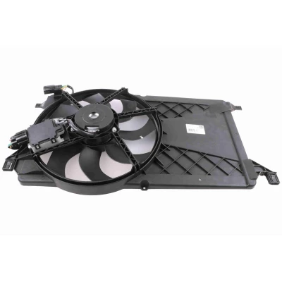 Billede af VEMO V25 01 1562 Køleventilator 402 12 520 med kølerventilatorramme (karm) Original Quality FORD: Focus 2, 2 Kombi, VOLVO: V50