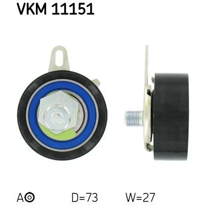 Billede af SKF VKM 11151 Strammehjul, tandrem med befæstelsesmateriale AUDI: A4 B6 Sedan, B5 Avant, VOLKSWAGEN: Passat GP Variant