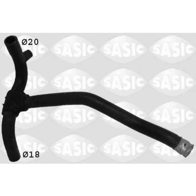 Billede af SASIC 3400122 Kølerslanger midten til højre PEUGEOT: 206 SW, Hatchback