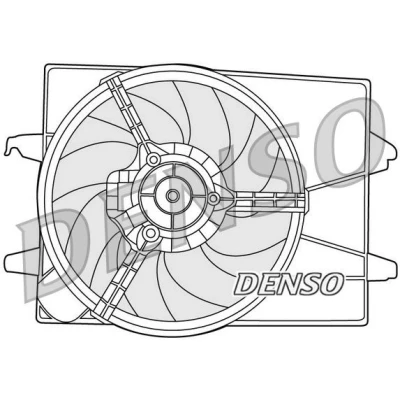 Billede af DENSO DER10003 Køleventilator 360 250
