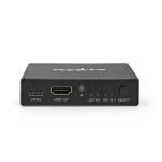 Billede af HDMI switch 3 Port port(s) 3x indgang Output 8K@60Hz 45 Gbps Fjernstyret Aluminium Antracit