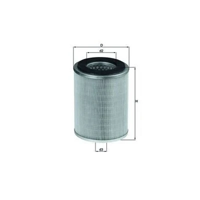 Billede af MAHLE ORIGINAL LX 830 Luftfilter 175,0 133,0 Filterindsats