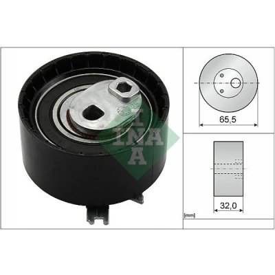 Billede af INA 531 0409 30 Strammehjul, tandrem RENAULT: Clio III Grandtour, LAGUNA 2, MEGANE 2 Kombi