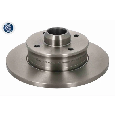 Billede af VAICO V10 40033 Bremseskiver bagaksel 226 10 4 100 fuldstændigt Original Quality VOLKSWAGEN: GOLF 2, 3, Polo III Hatchback