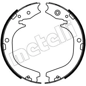 Billede af METELLI 53 0754 Håndbremseklodser