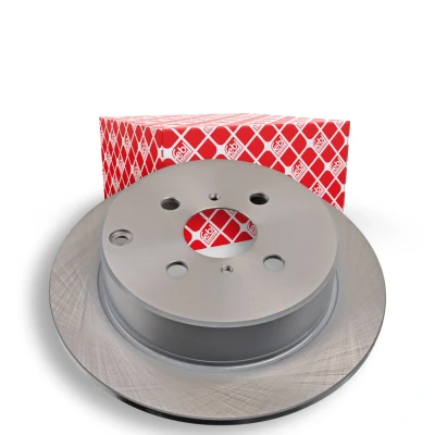 Billede af FEBI BILSTEIN 27234 Bremseskiver bagaksel 269 9 4 100 fuldstændigt coatet TOYOTA: Corolla IX Hatchback, Yaris I Station Wagon